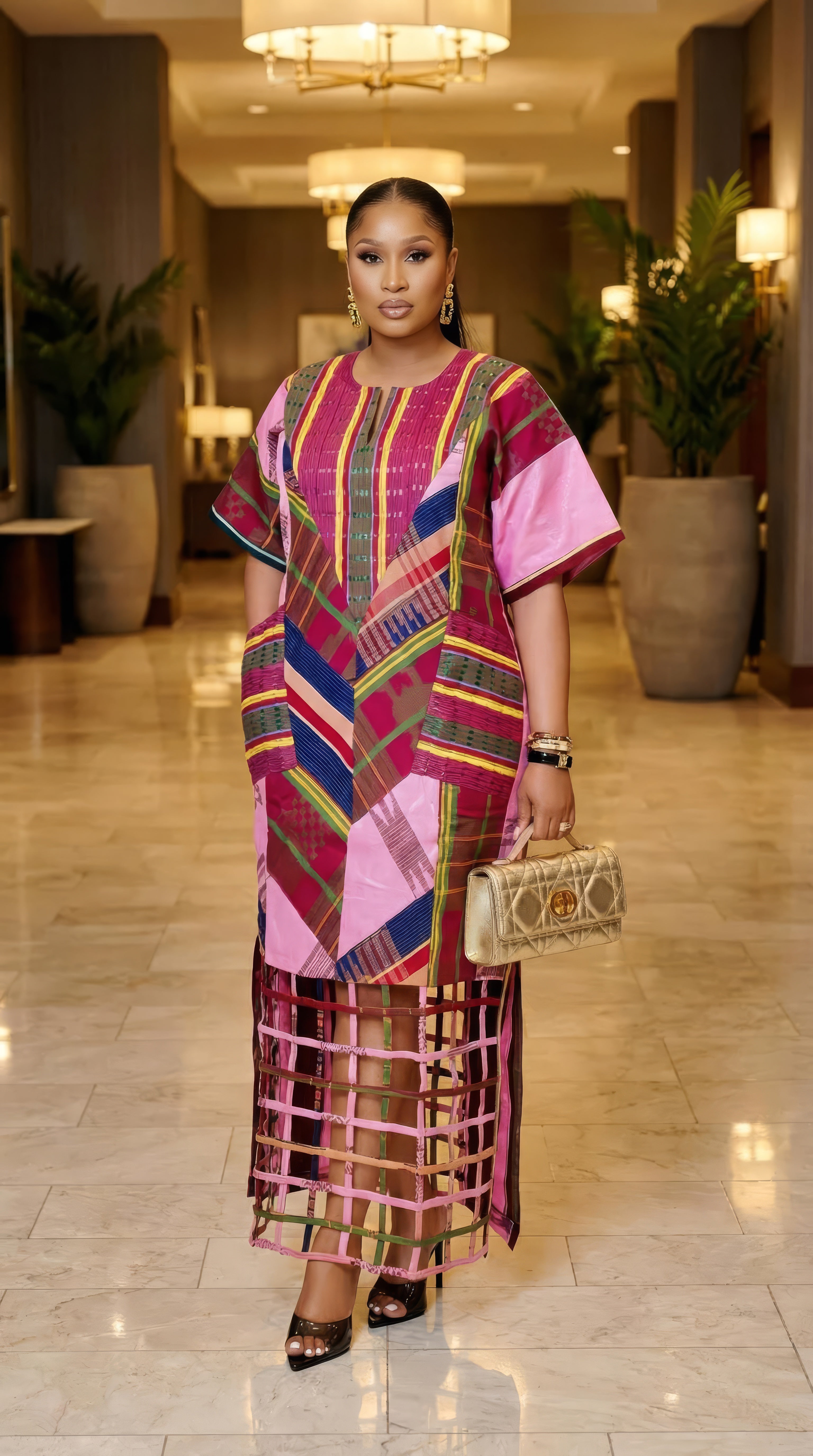 Oriade Aso-Oke Kente Bubu