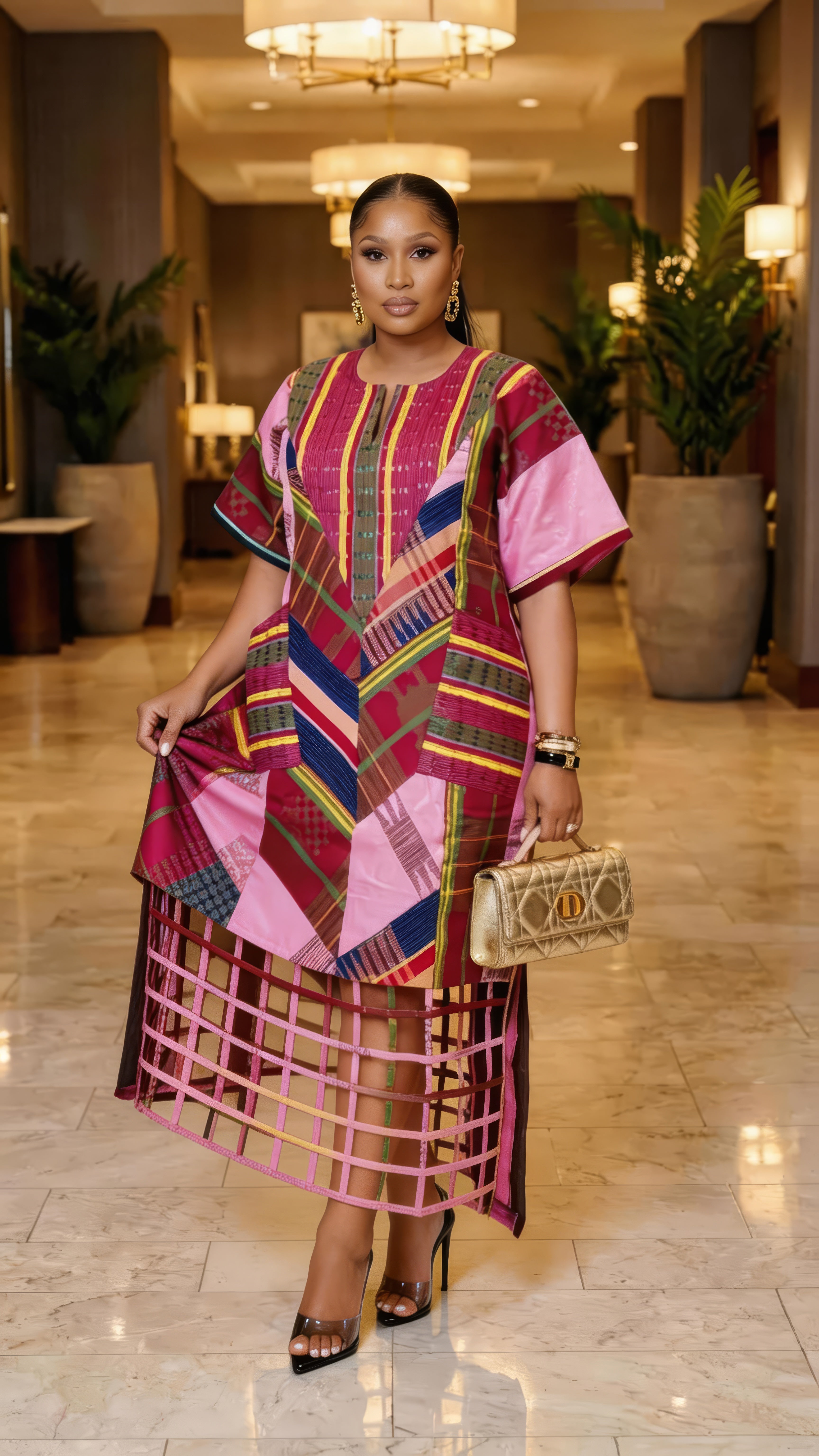 Oriade Aso-Oke Kente Bubu