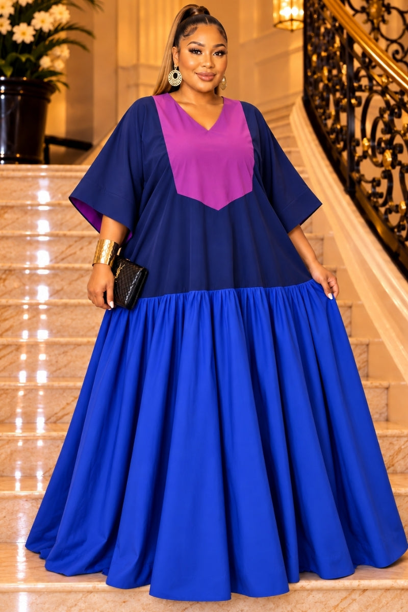 The Amara Colorblock Maxi