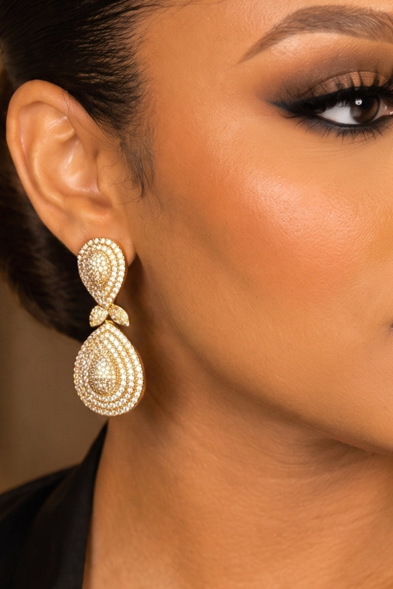 Luxe Teardrop Statement Earrings