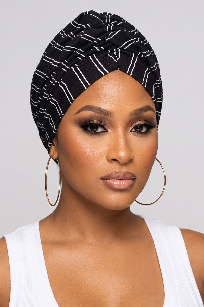 ALADDIN PLEATED READY TO WEAR TURBAN CAP