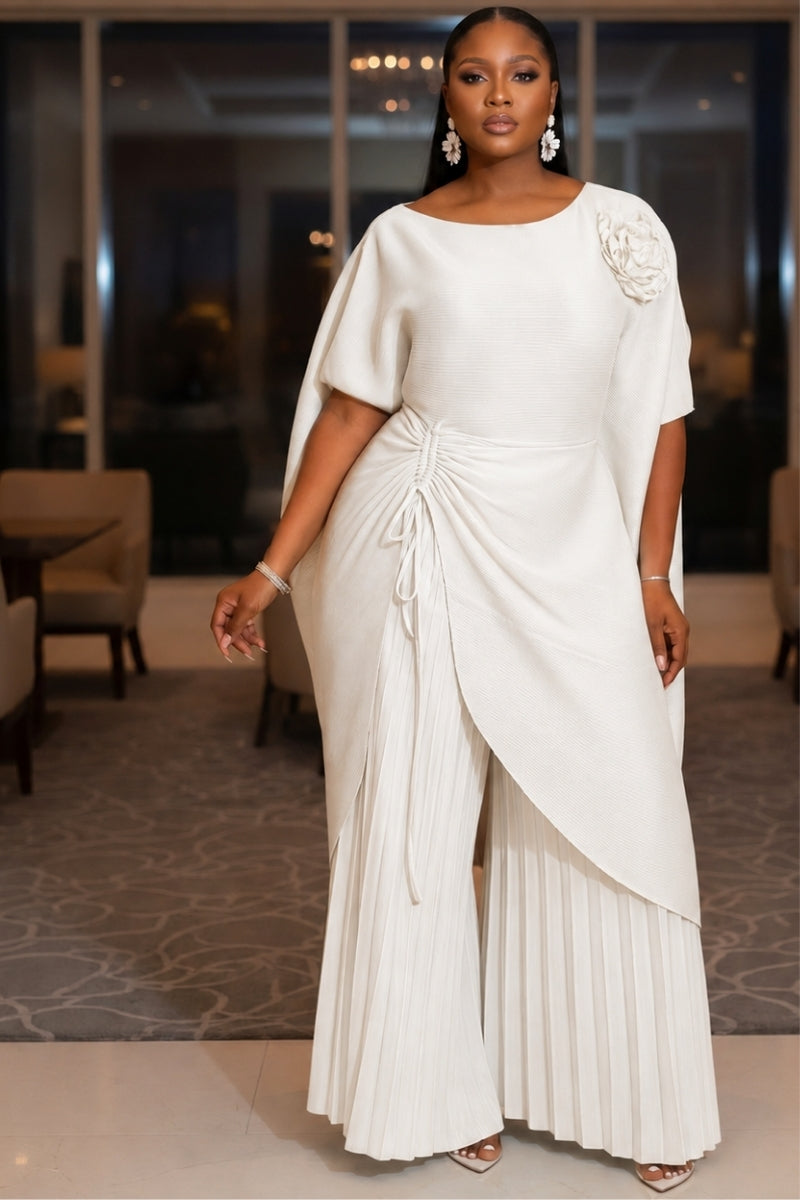 Lumi Two-Piece Tunic and Palazzo Pant Set