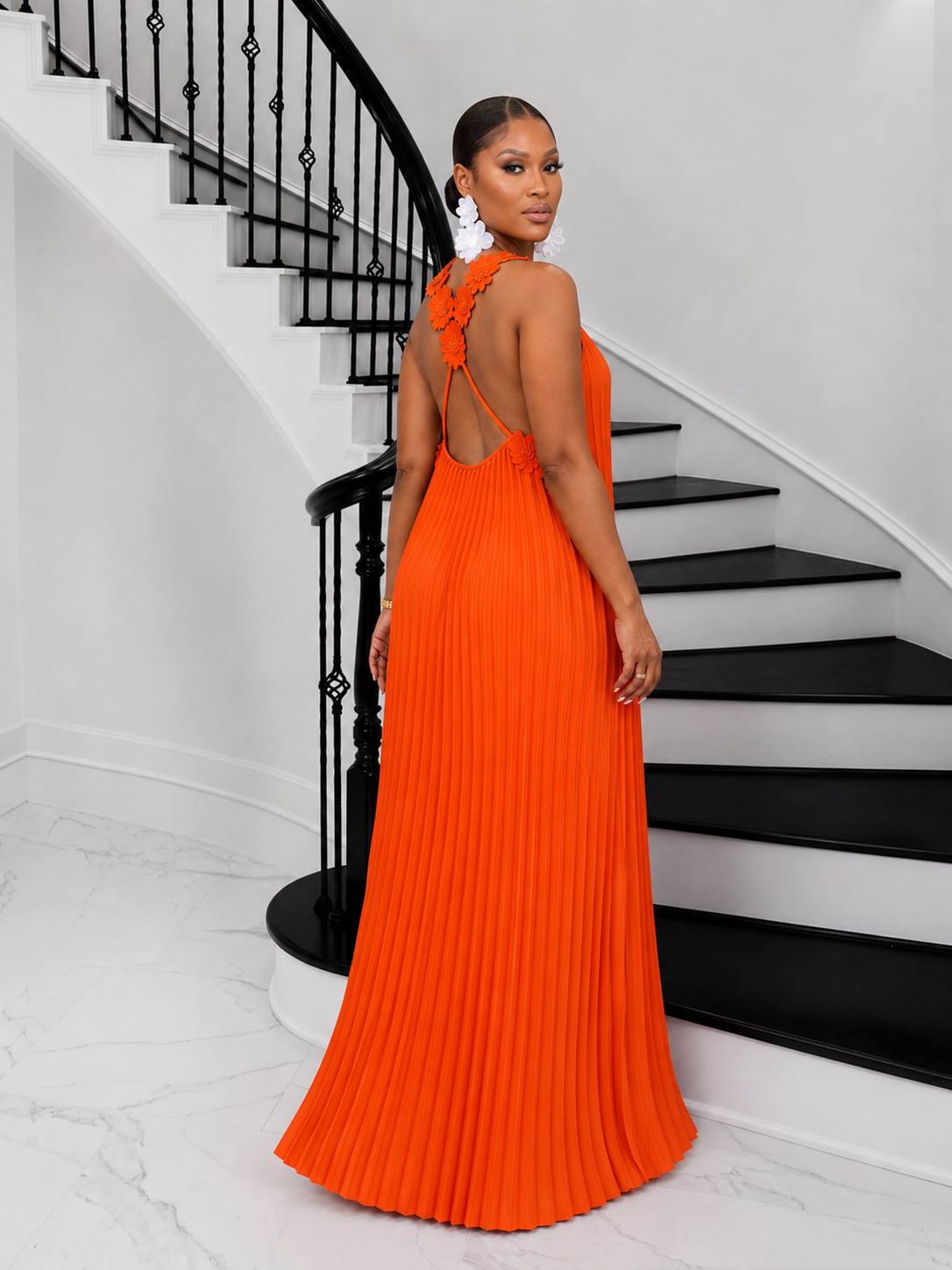 The Monaco Dress | ORANGE