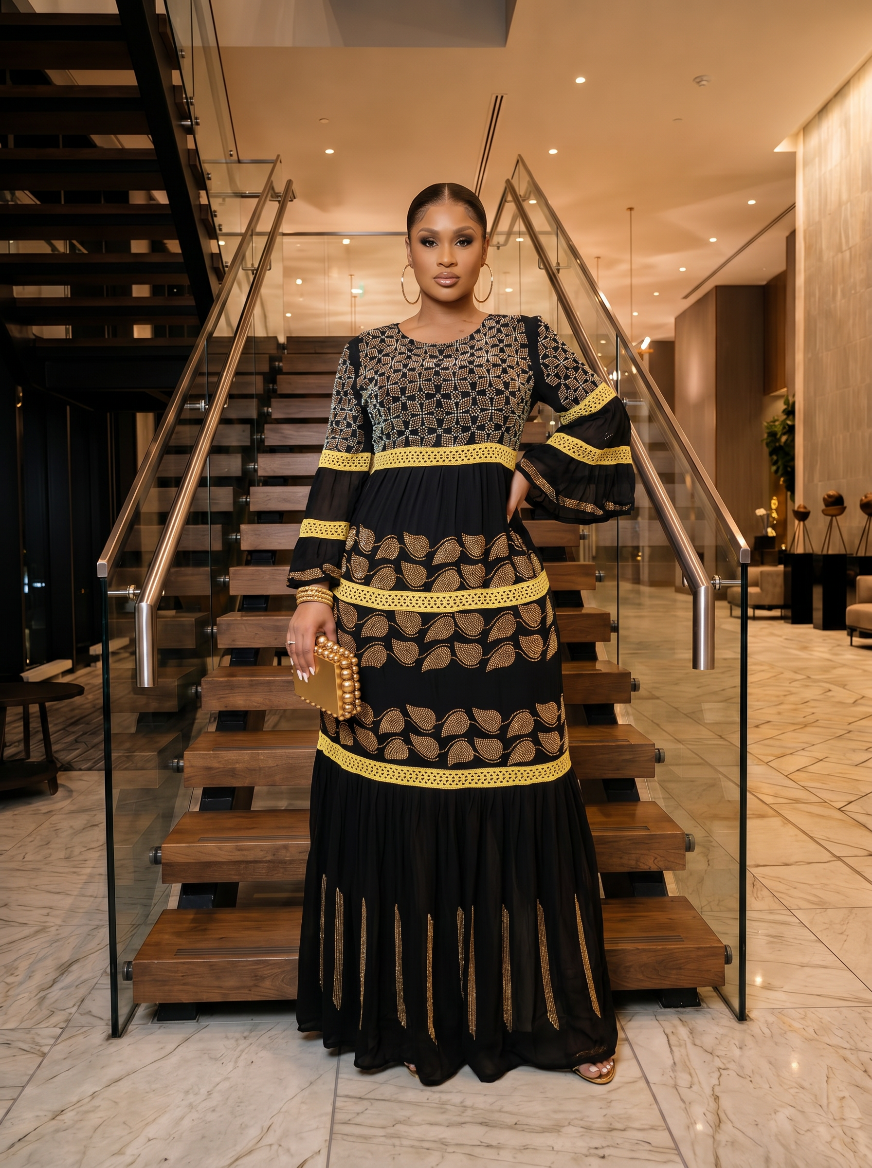 Imade Million Stones Kaftan
