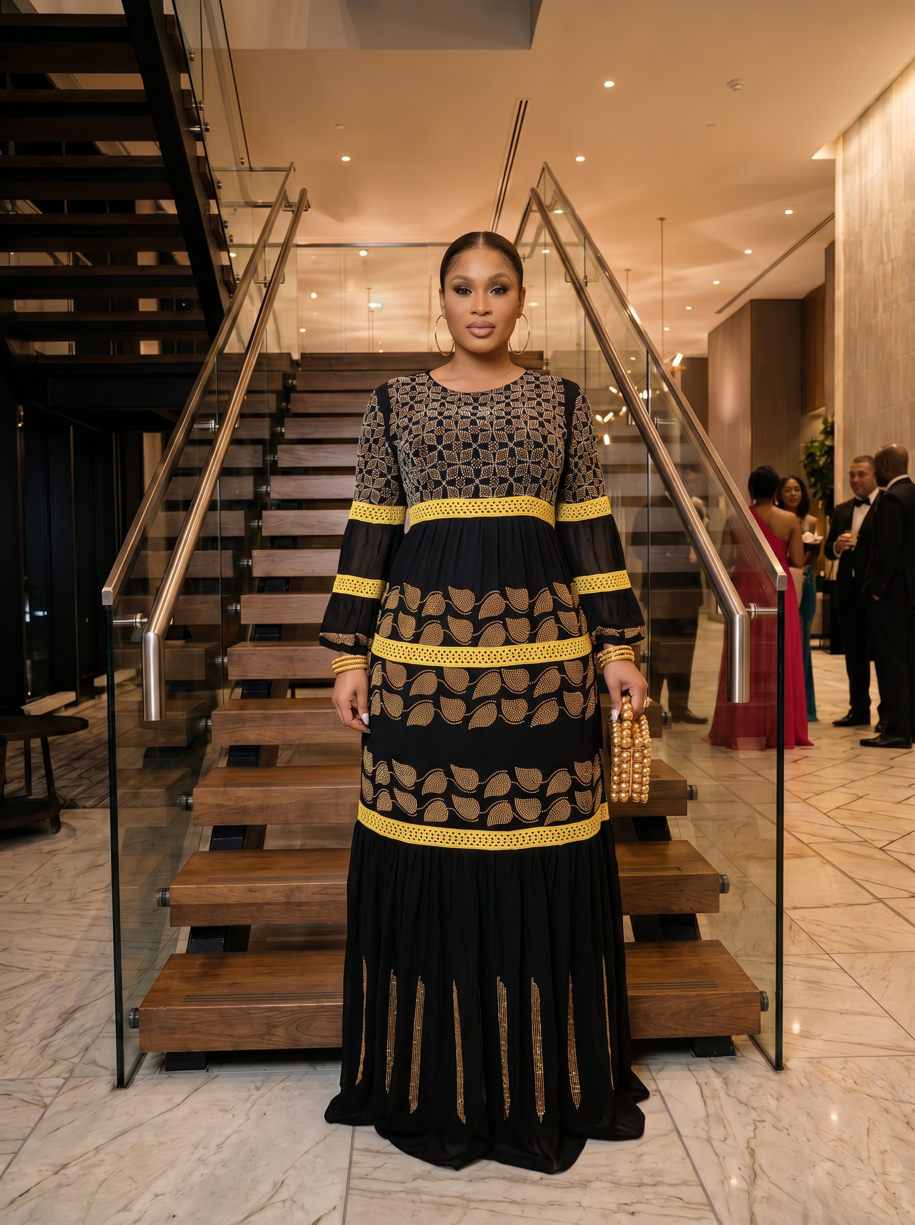 Imade Million Stones Kaftan