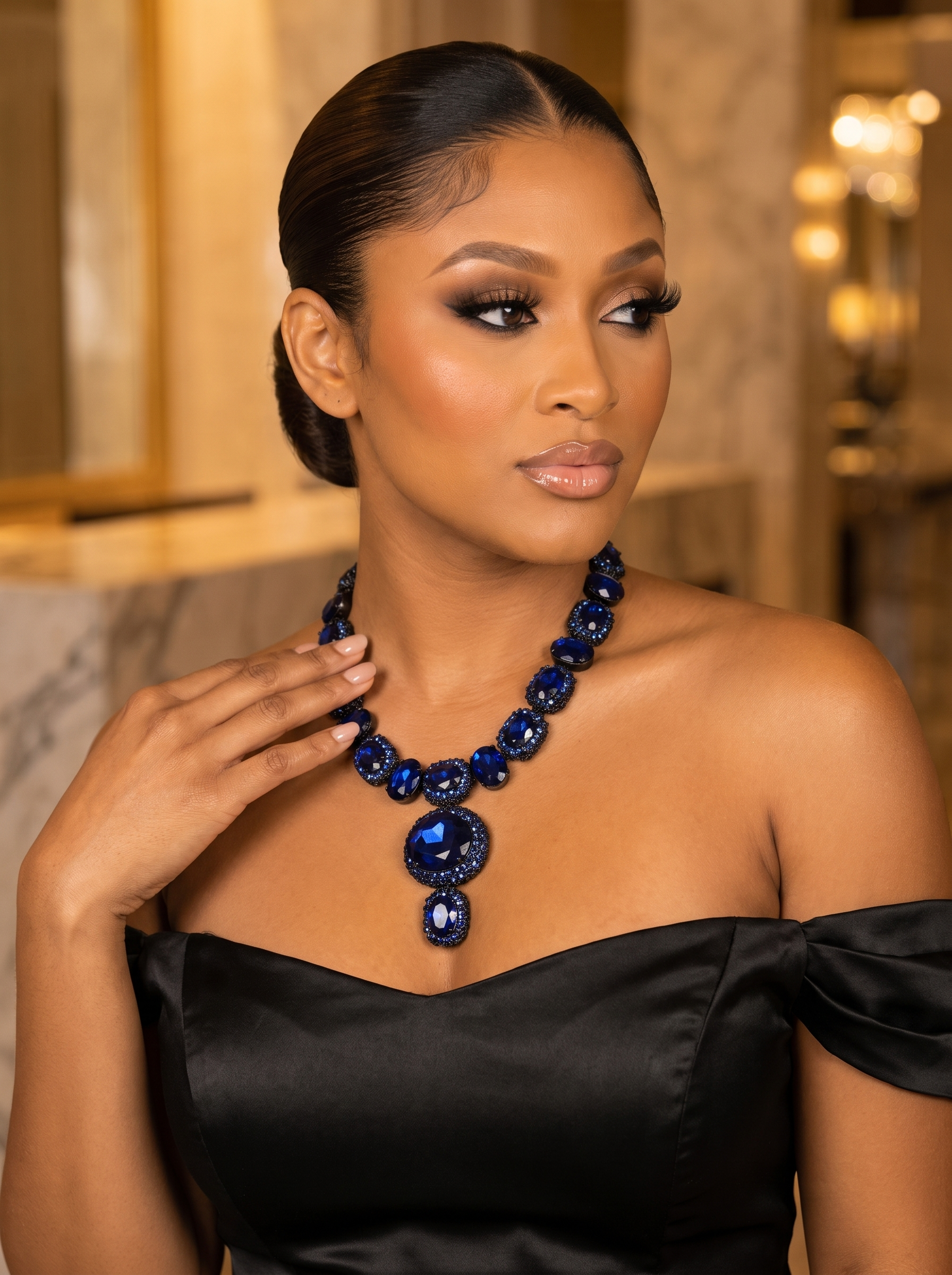 The Sapphire Royale Necklace