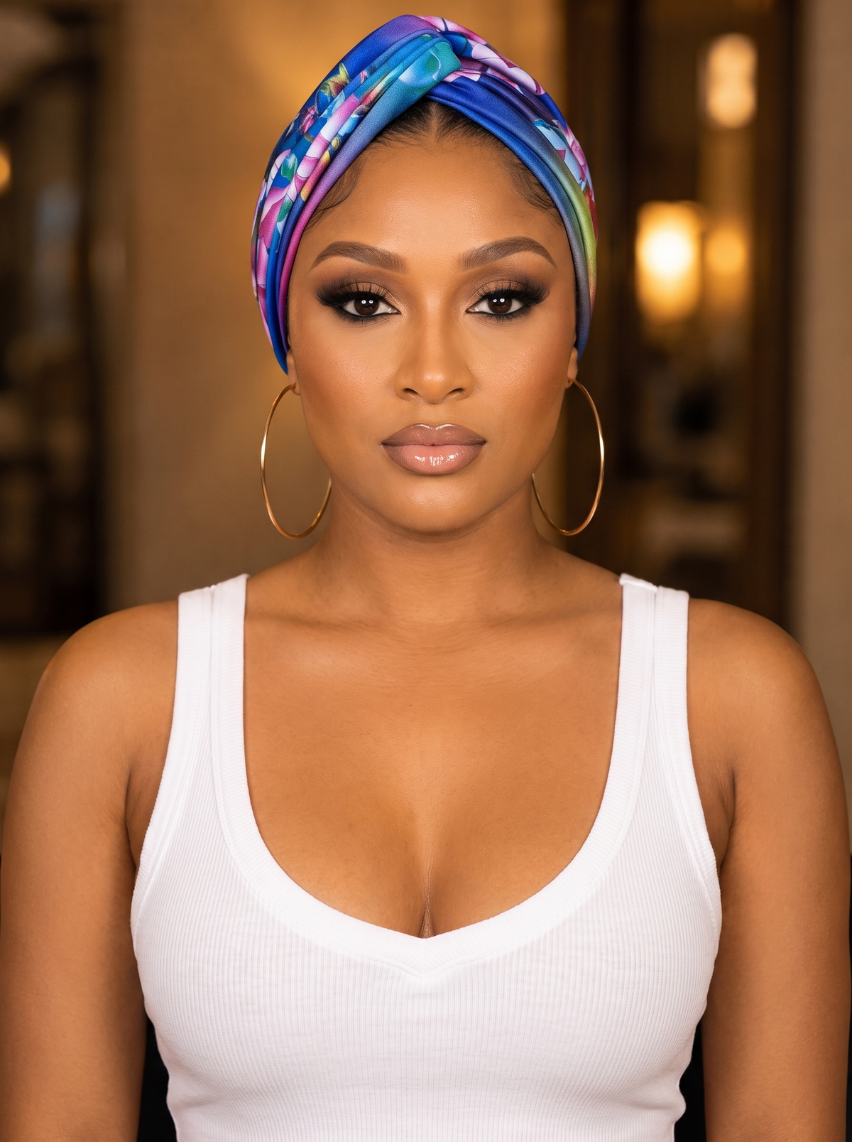ALADDIN PLEATED READY TO WEAR TURBAN CAP/ HEADBAND