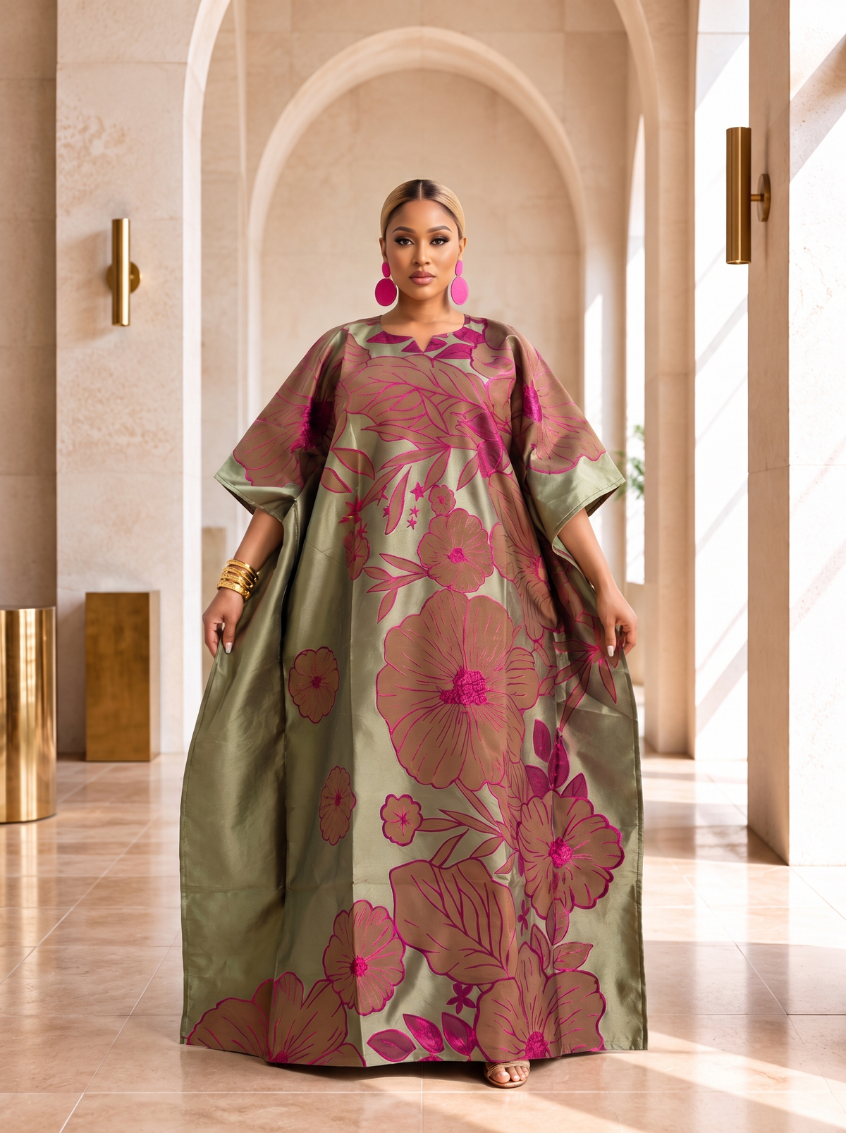 Olori Luxe Brocade Bubu