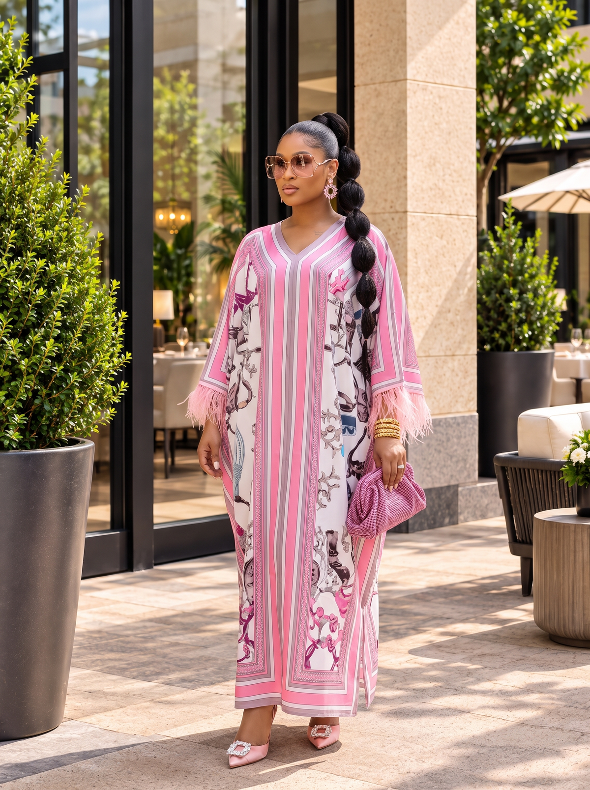 The Amélie Silk Maxi Dress