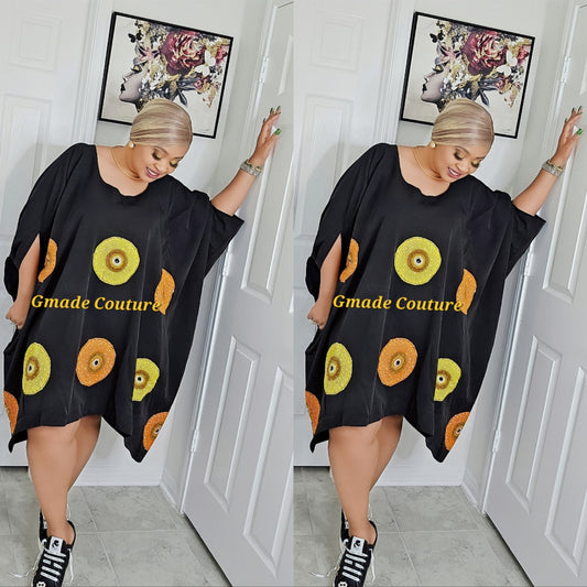 AFRO-CENTRIC ANKARA  DASHIKI DRESS/TOP 1