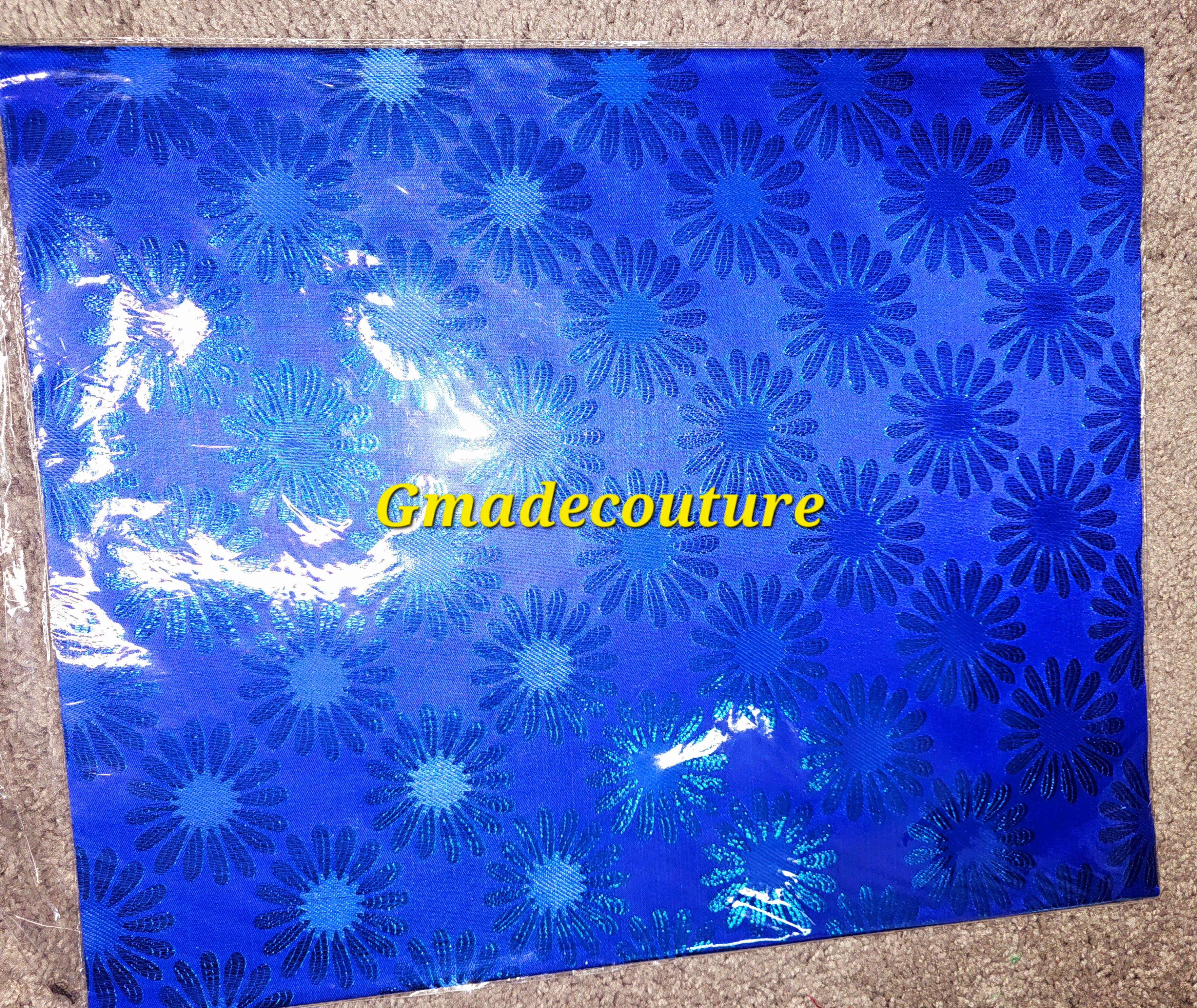PLAIN SEGO GELE HEADTIE AND IPELE WRAP