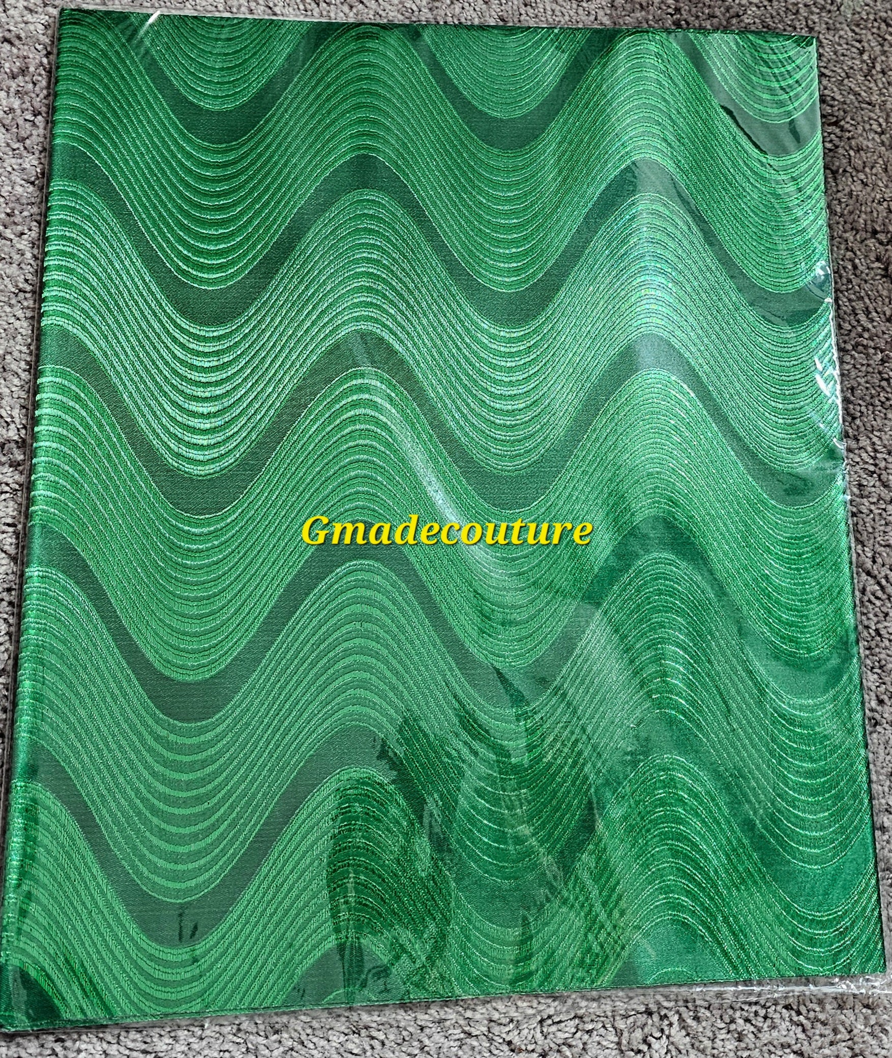 PLAIN SEGO GELE HEADTIE AND IPELE WRAP