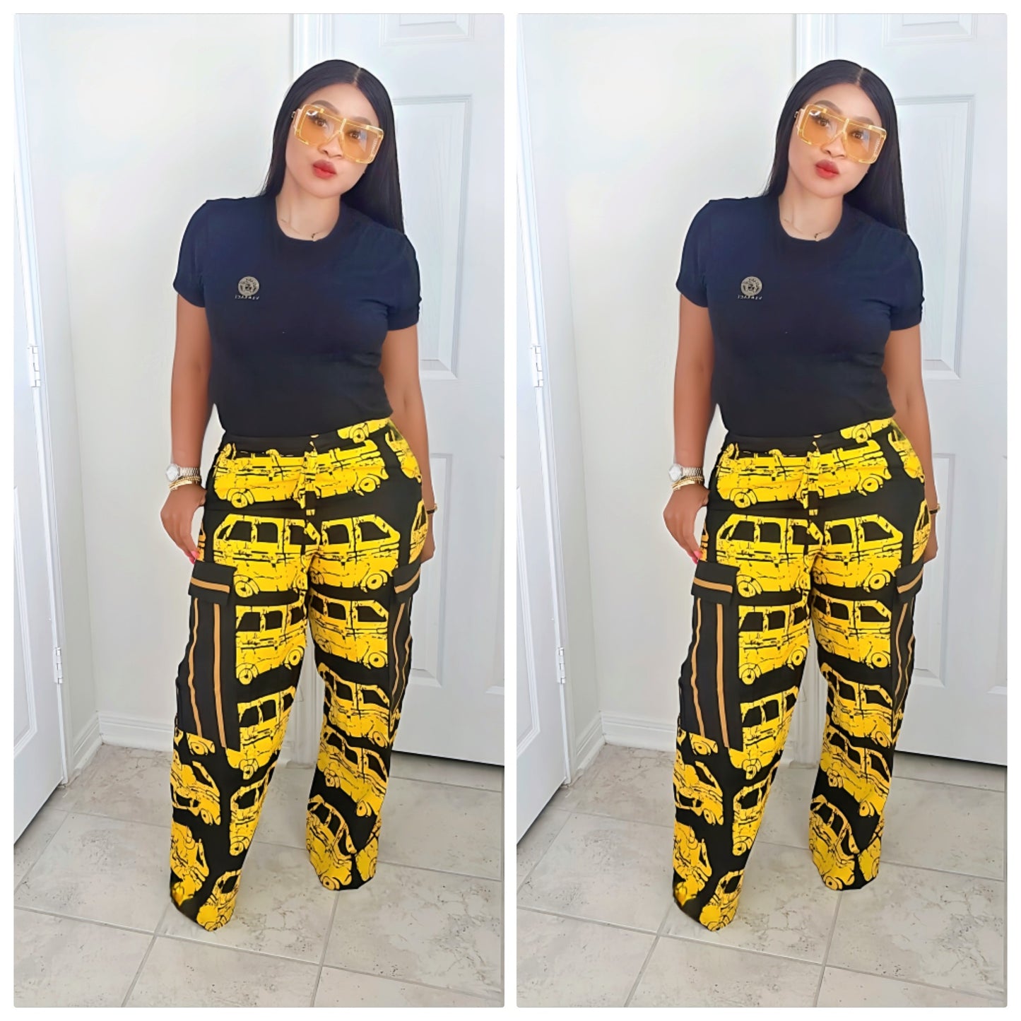 Ankara Cargo Pants – 100% Cotton African Print