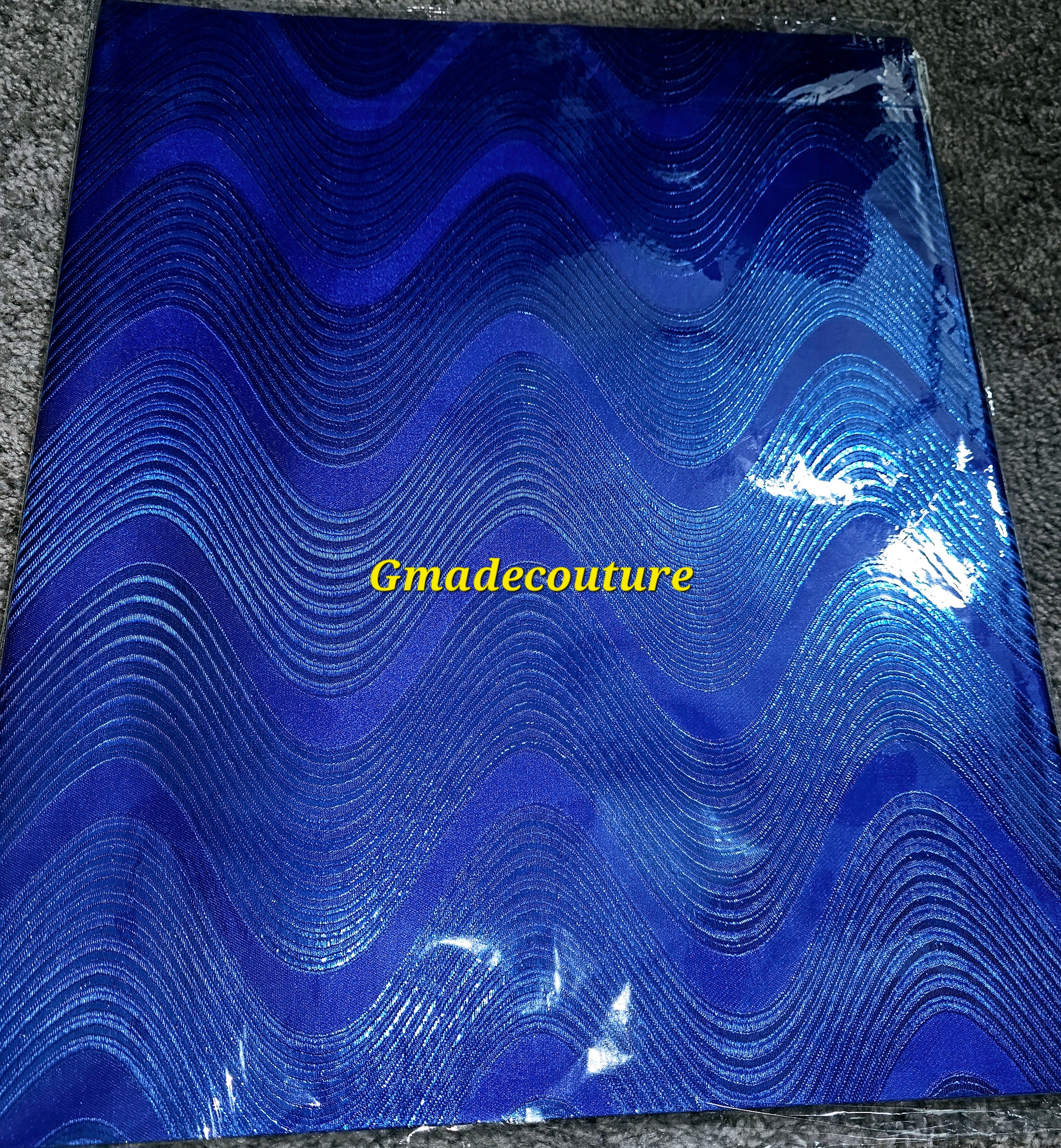 PLAIN SEGO GELE HEADTIE AND IPELE WRAP