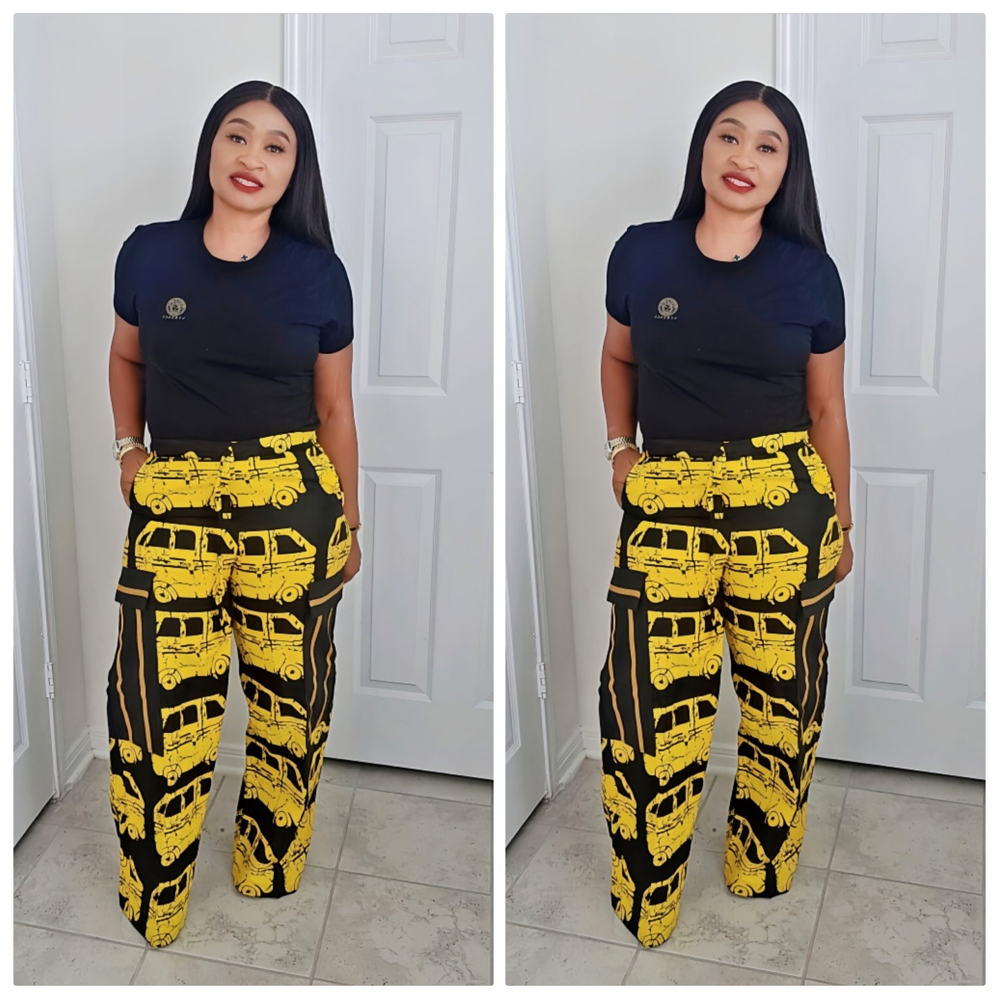 Ankara Cargo Pants – 100% Cotton African Print