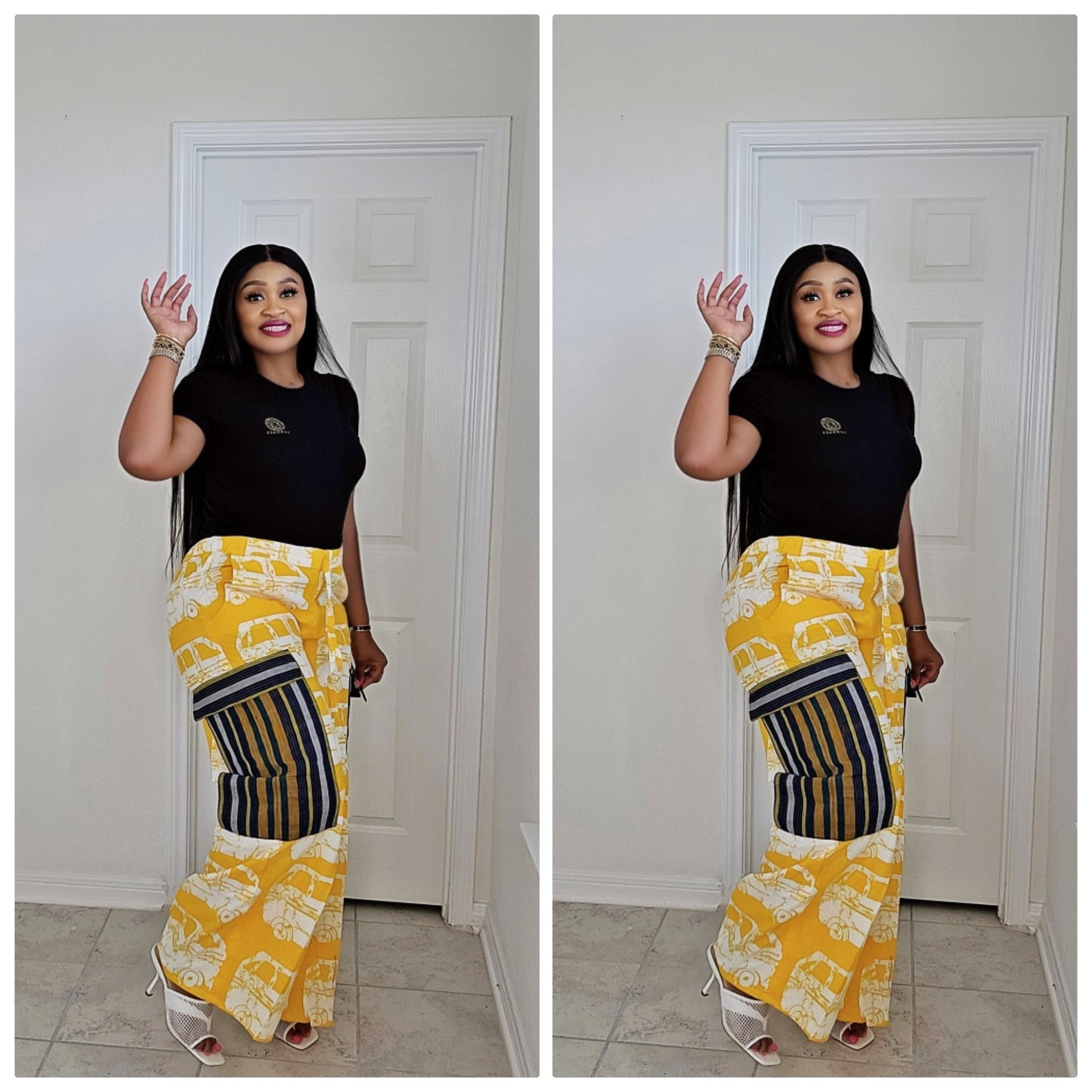 Ankara Cargo Pants – 100% Cotton African Print