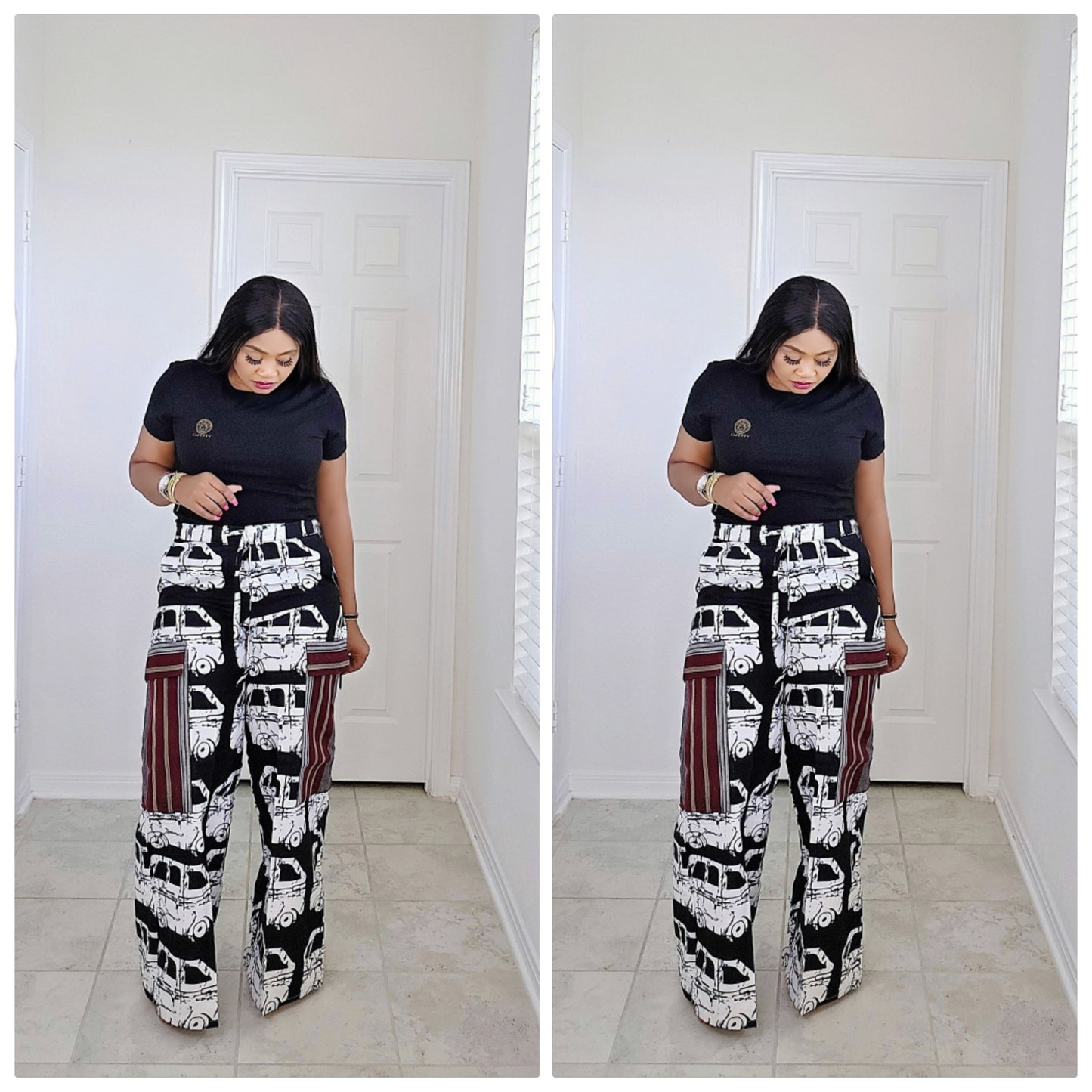 Ankara Cargo Pants – 100% Cotton African Print