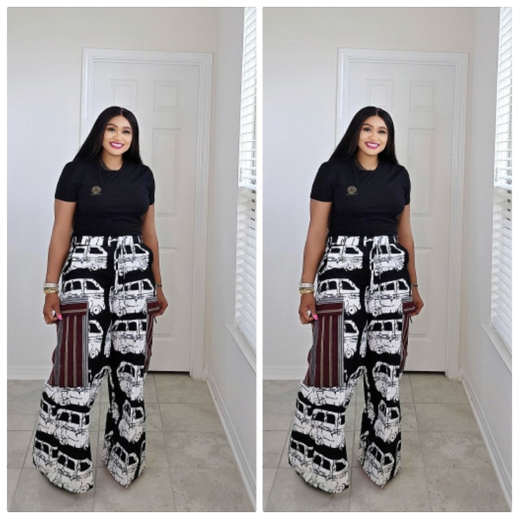 Ankara Cargo Pants – 100% Cotton African Print