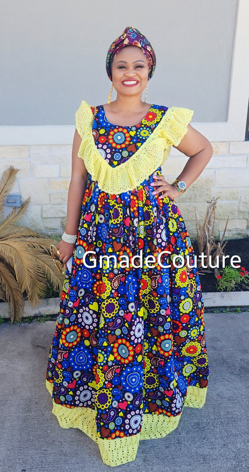 SEWA ANKARA +LACE COMBO