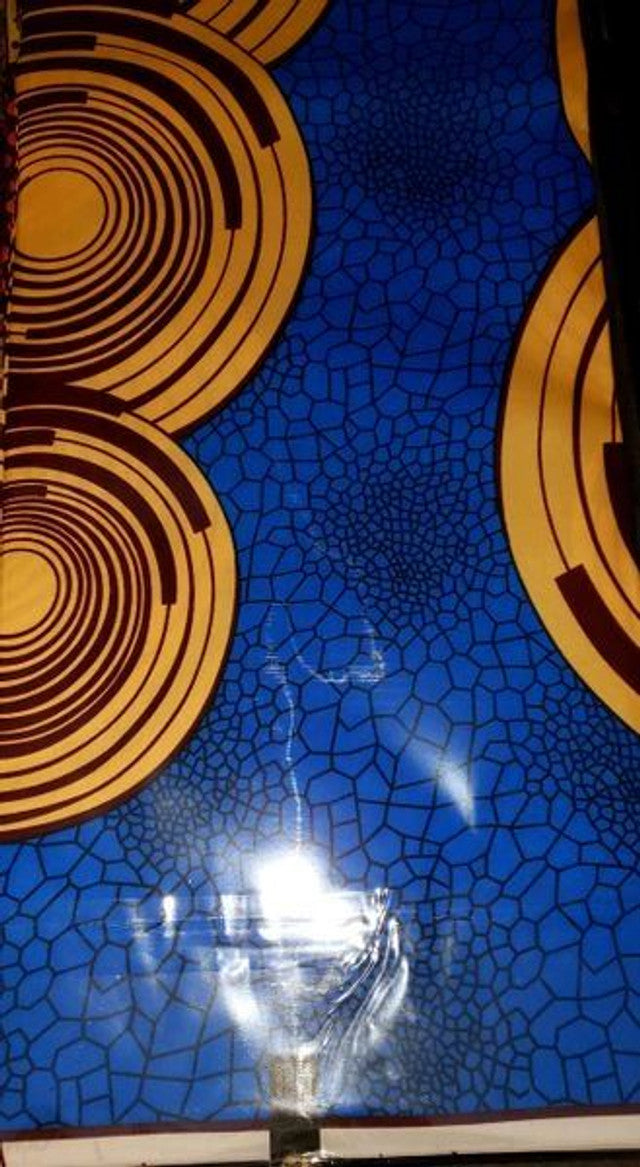 ANKARA DUTCH WAX FABRIC PRINT- 100% Cotton- 11